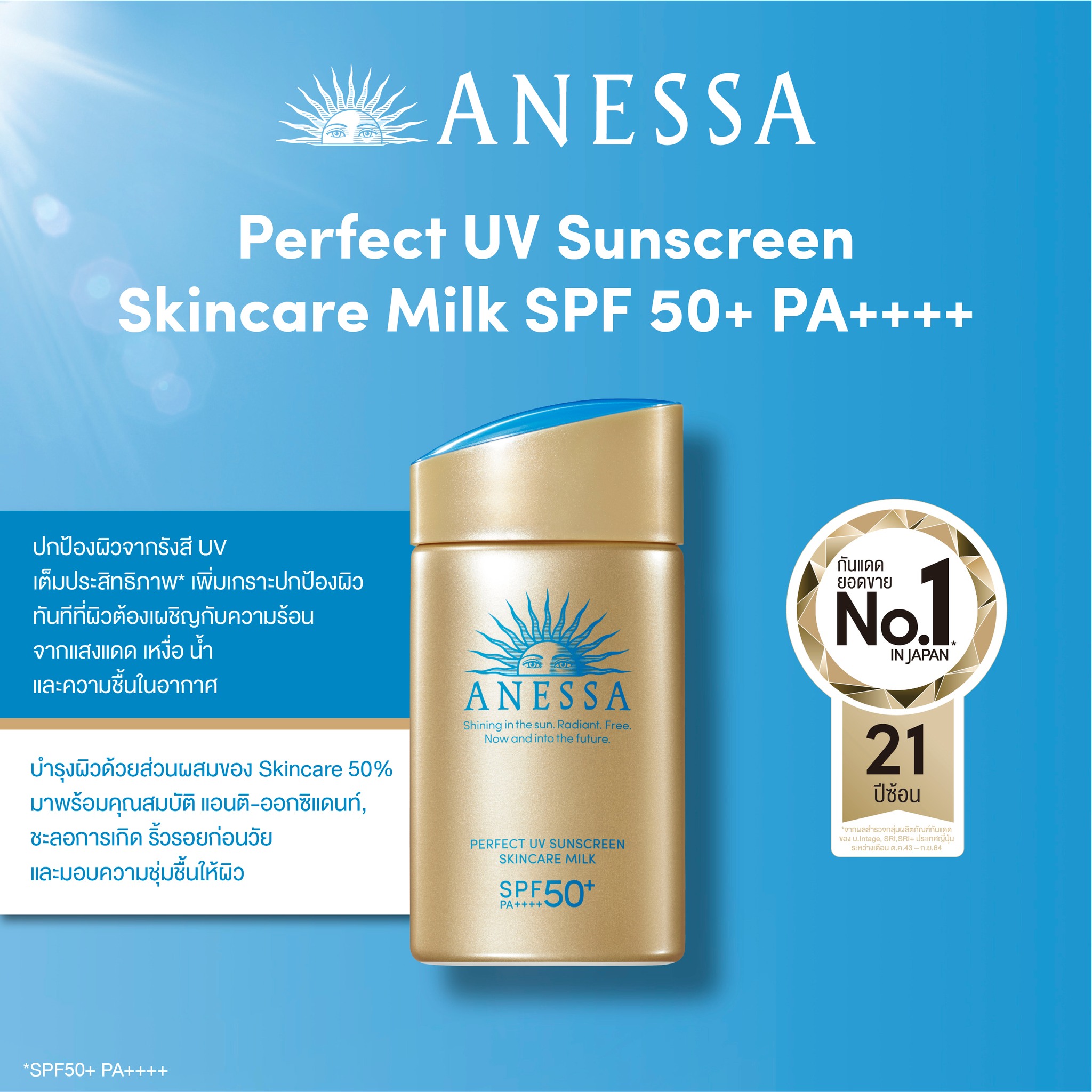 Anessa Perfect UV Sunscreen Skincare milk N SPF50+ PA++++