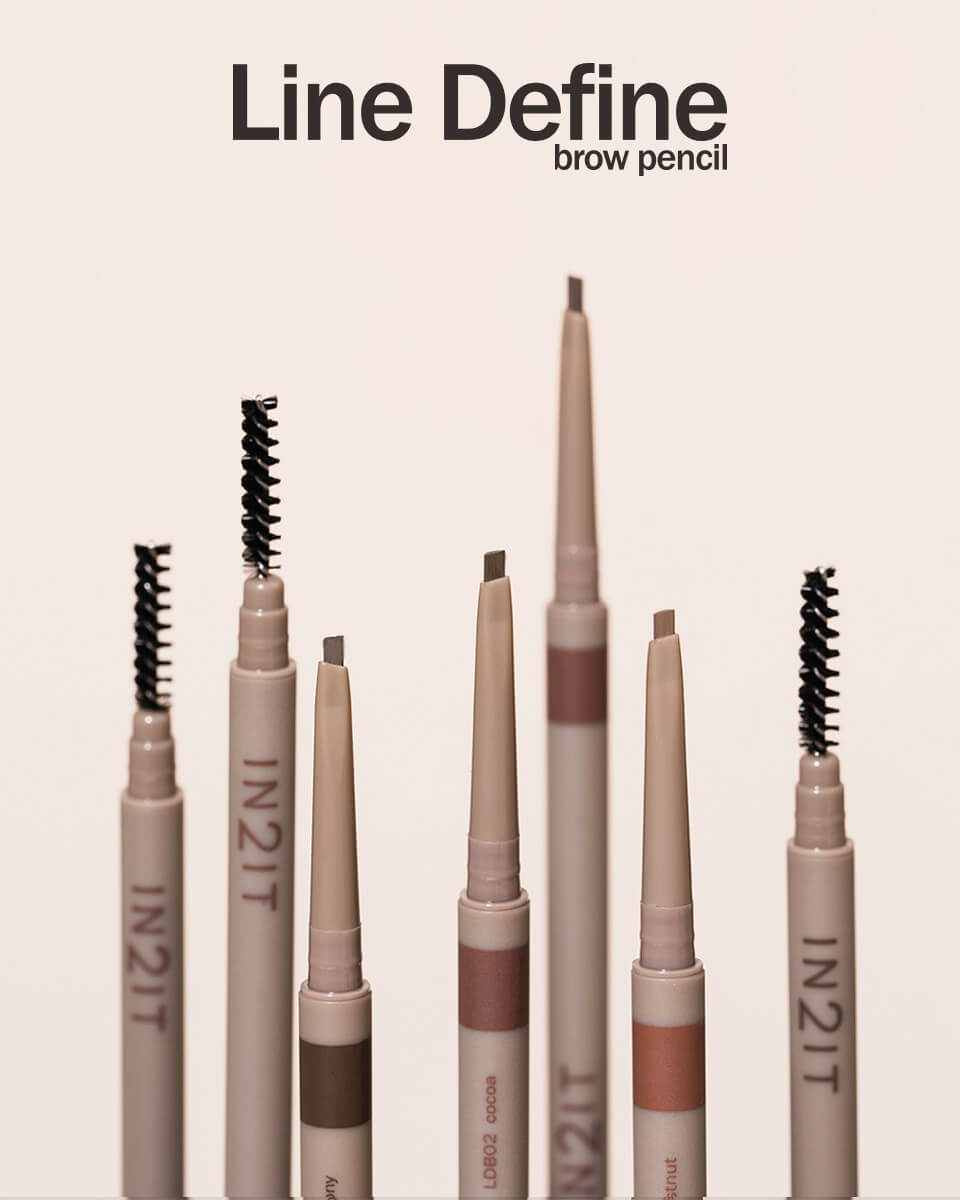 IN2IT,IN2IT Line Define Brow Pencil ,Line Define Brow Pencil,อายไลเนอร์