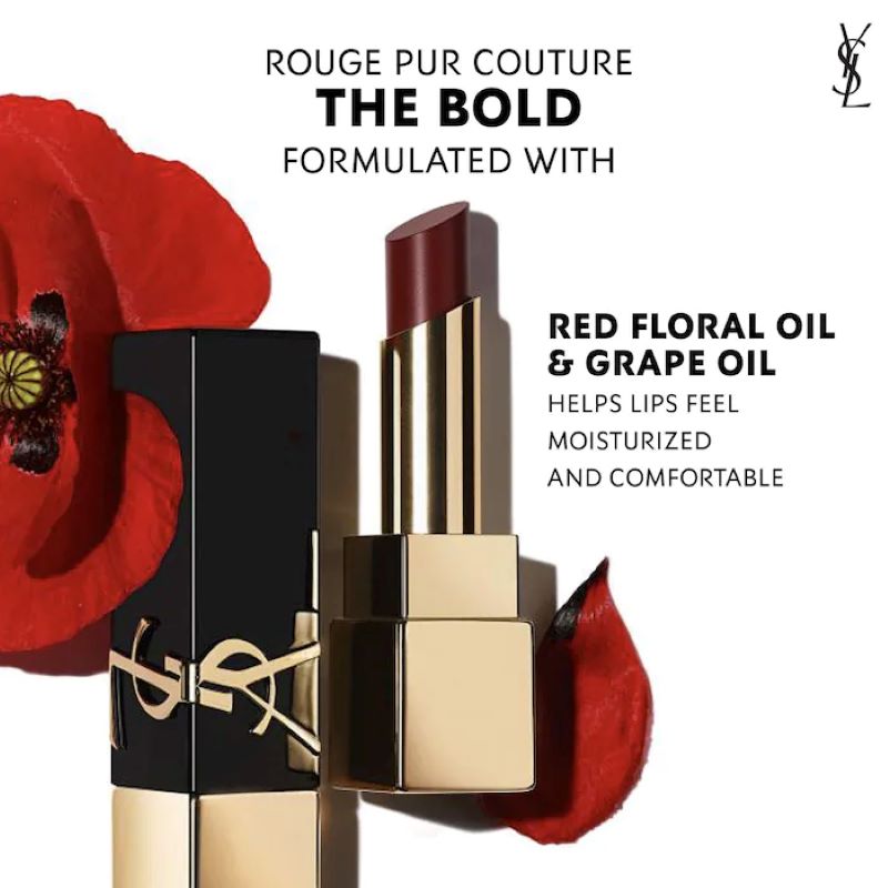 Yves saint laurent  Rouge Pur Couture The Bold Lipstick , Yves saint laurent , YSL , ลิป YSL , ลิปสติก, Yves saint laurent Pur Couture The Bold Lipstick ราคา, Yves saint laurent Pur Couture The Bold Lipstick รีวิว